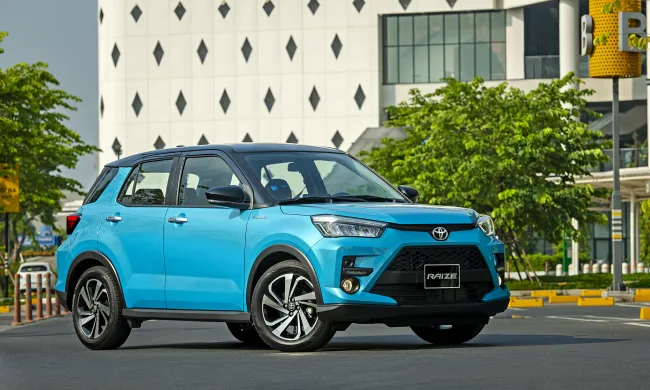 Toyota Raize: Bảng giá lăn bánh, Thông tin Xe & Ưu đãi tháng 07/2025