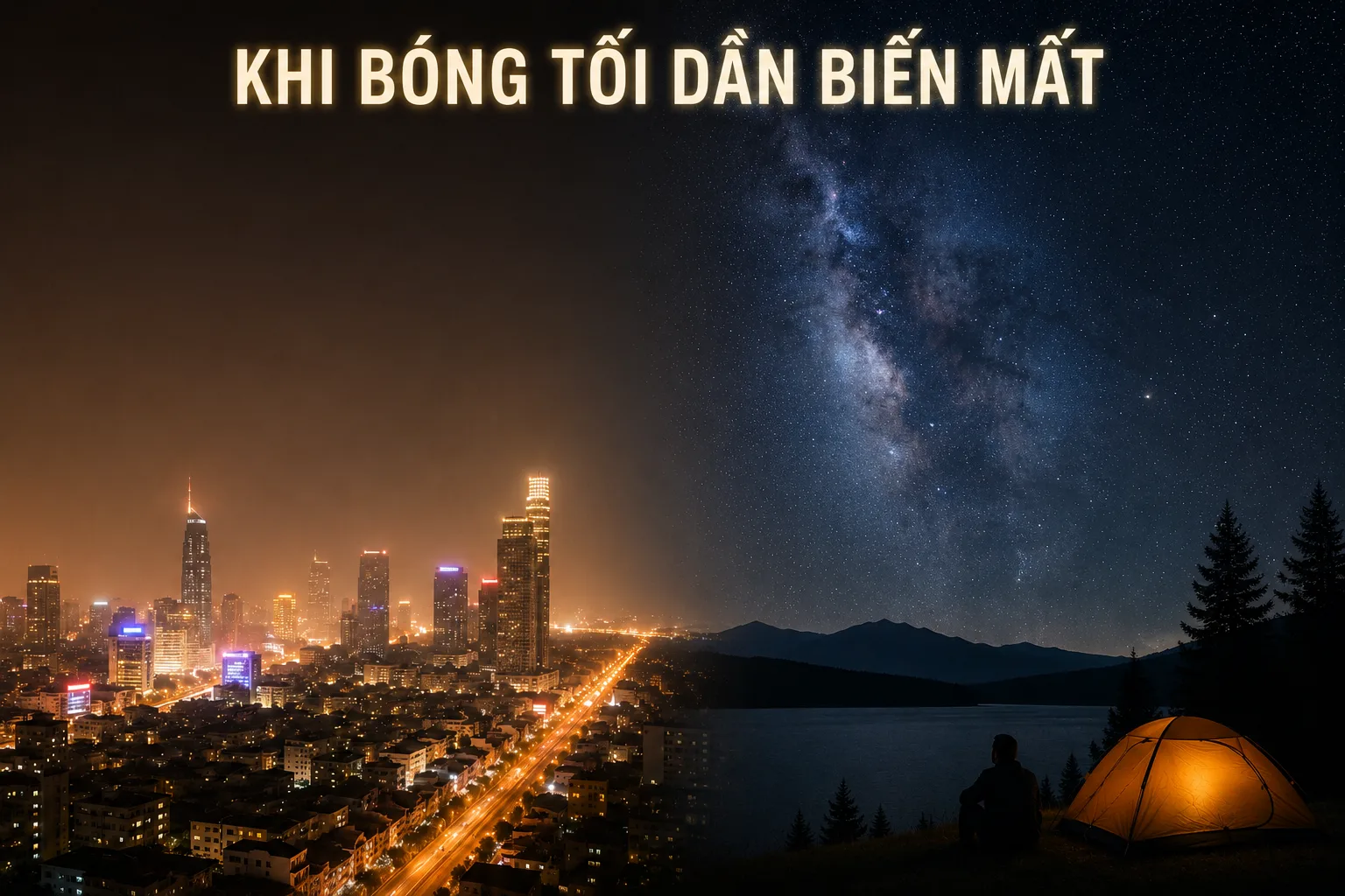 Ô NHIỄM ÁNH SÁNG: KHI MÀN ĐÊM TRỞ THÀNH ” XA XỈ PHẨM” GIỮA LÒNG ĐÔ THỊ