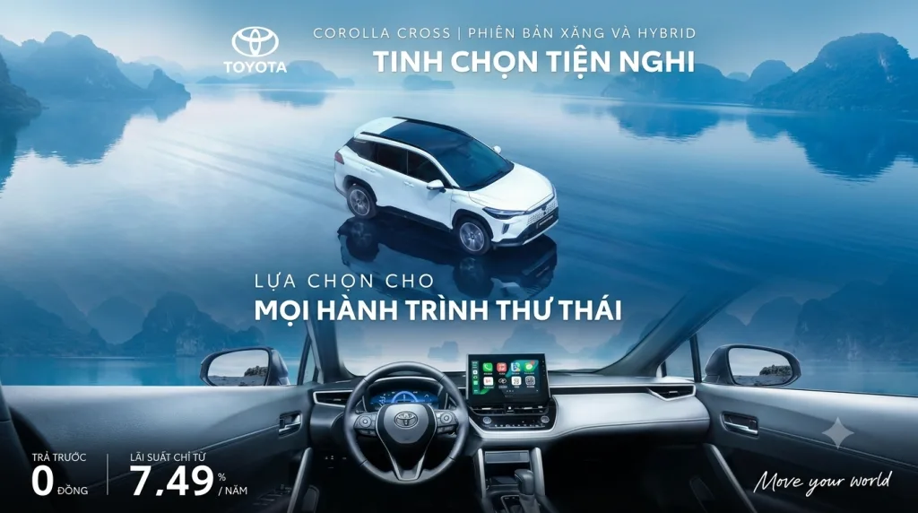 COROLLA CROSS | TINH CHỌN TIỆN NGHI