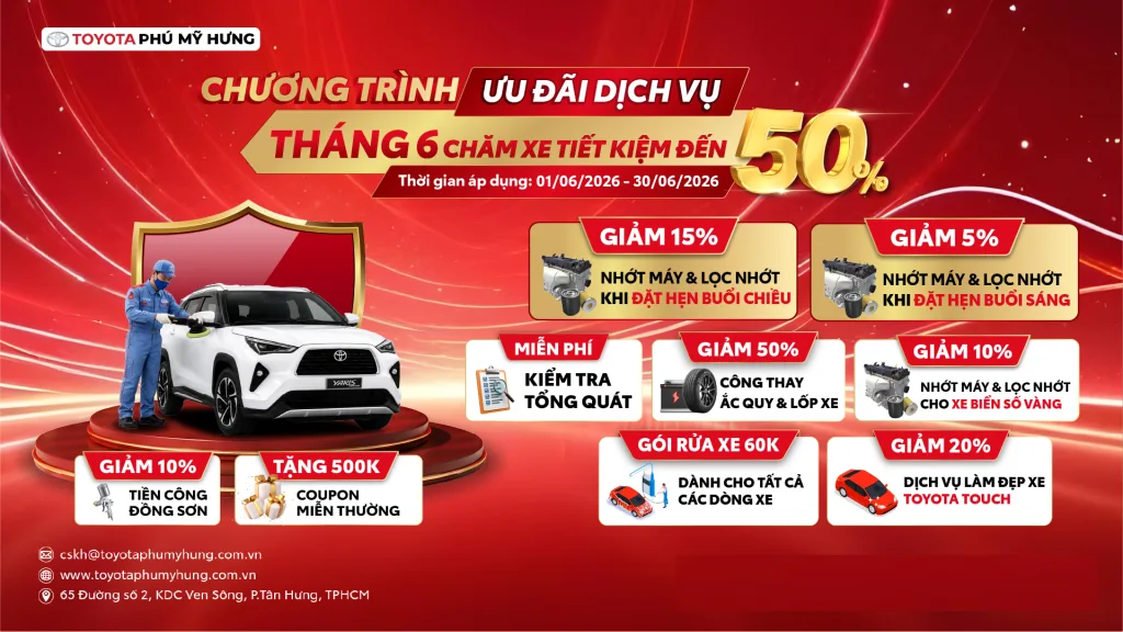 🎁 ƯU Đ&Atilde;I DỊCH VỤ TH&Aacute;NG 6 &ndash; MƯA RƠI CHẲNG NGẠI, XẾ CHẠY &Ecirc;M &Aacute;I 🌧️